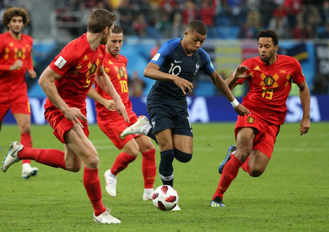 比利时对法国比赛